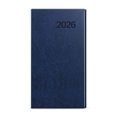 Tedenski žepni dnevnik 2026 Vivella - modri