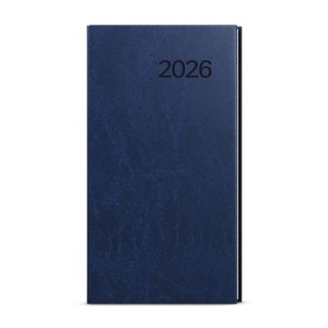 Tedenski žepni dnevnik 2026 Vivella - modri