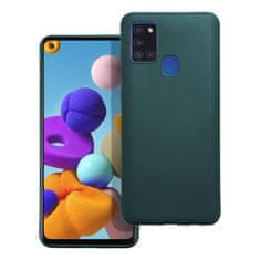 OEM MATT etui za SAMSUNG A21S temno zelena