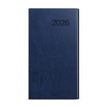 Tedenski žepni dnevnik 2026 Vivella - modri