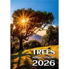 Stenski koledar 2026 Drevesa