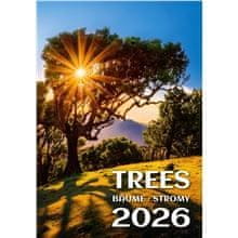 Stenski koledar 2026 Drevesa