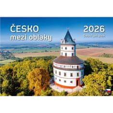 Stenski koledar 2026 Češka med oblaki