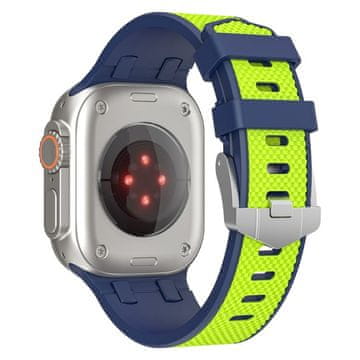 WiWU WiWU - Pasek za pametno uro Wi-WB015 Kylin Watch Band 42/44/45/49 mm - fluorescenčna zelena