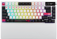 ASUS ROG Azoth X tipkovnica, ROG NX Snow V2, OLED, RGB, USB, US, brezžična (90MP044F-BKUA30)