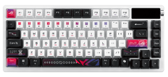 ASUS ROG Azoth X tipkovnica, ROG NX Snow V2, OLED, RGB, USB, US, brezžična (90MP044F-BKUA30)