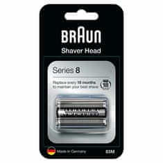 Braun Nadomestna glava za električni brivnik Series 8 83M Silver