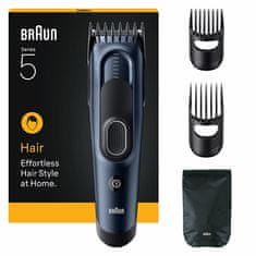 Braun Strižnik za lase Series 5 HC5550 temno moder