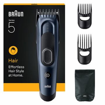 Braun Strižnik za lase Series 5 HC5550 temno moder