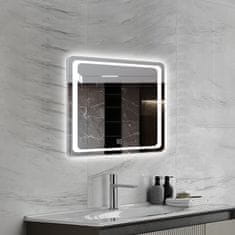 S6 Steklarstvo Šest LED ogledalo S64F, 70x70cm, 3 Barve LED, dimmer, antifog