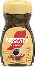 NESCAFÉ Classic instant kava, Mild, v kozarcu, 200 g