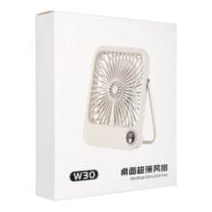 OEM Ventilator / namizni ventilator z nastavljivo podstavkom W30 roza