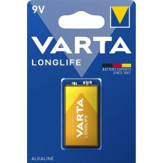 Varta VARTA alkalna baterija 9V (tip 6LR61) Longlife 1 kos