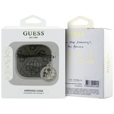 Guess GUESS etui za APPLE AirPods 4 GUA4P4E4CDW (PU 4G W/ Strass Charm) rjava