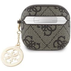 Guess GUESS etui za APPLE AirPods 4 GUA4P4E4CDW (PU 4G W/ Strass Charm) rjava