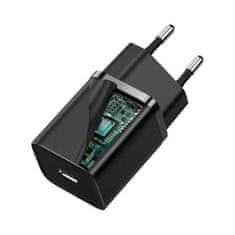 BASEUS BASEUS omrežni polnilnik tip C PD QC3.0 3A 30W CCSUP-J01/CCCJG30CE črn