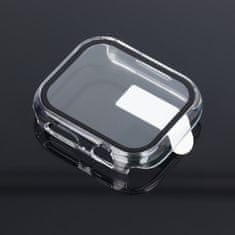 BESTSUIT Zaščitni etui z steklom Bestsuit Flexible za Apple Watch serije 7/8/9-45 mm – prozoren