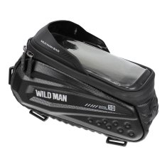 WILD MAN WILDMAN kolesarska torba za okvir z zadrgo 1,2 l (4" - 7") ES10 črna