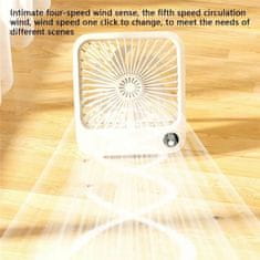 OEM Ventilator / namizni ventilator z nastavljivo podstavkom W30 vijoličen