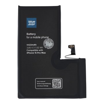 Blue Star Baterija za iPhone 15 PRO MAX 4422 mAh Blue Star HQ