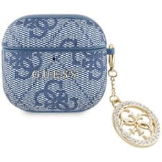 Guess GUESS etui za APPLE AirPods 4 GUA4P4E4CDB (PU 4G z okrasnim obeskom) modra