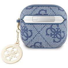 Guess GUESS etui za APPLE AirPods 4 GUA4P4E4CDB (PU 4G z okrasnim obeskom) modra