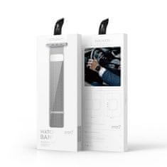 Dux Ducis DUX DUCIS magnetni pas MILANESE iz nerjavečega jekla za Apple Watch 42/44/45 mm srebrn