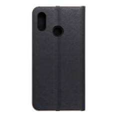 OEM LUNA Book Gold torbica za HUAWEI P20 Lite, črna