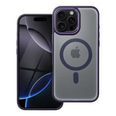 OEM MATTE MAG COVER etui, združljiv z MagSafe za IPHONE 16 Pro Max, vijoličen
