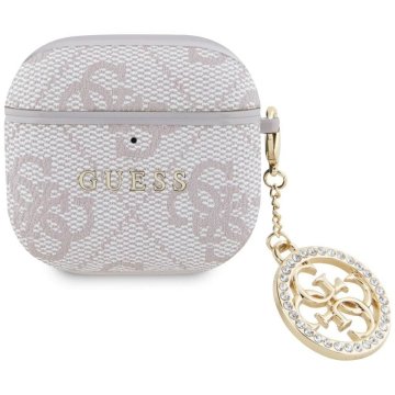 Guess GUESS etui za APPLE AirPods 4 GUA4P4E4CDP (PU 4G z okrasnim obeskom) roza
