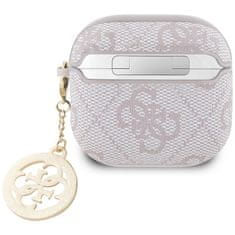 Guess GUESS etui za APPLE AirPods 4 GUA4P4E4CDP (PU 4G z okrasnim obeskom) roza
