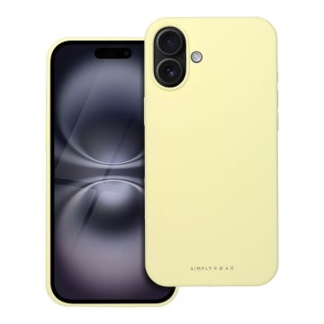 ROAR ROAR etui CLOUD SKIN za IPHONE 16 Plus Svetlo rumena