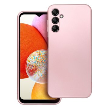 OEM METALLIC etui za SAMSUNG A14 5G / A14 4G roza