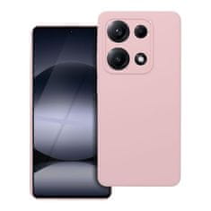 OEM 2 mm silikonski etui za XIAOMI REDMI NOTE 14S v pudrasto roza barvi