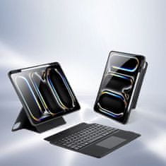 Dux Ducis DUX DUCIS etui DK zložljiv z brezžično tipkovnico za iPad Pro 13 (2024) črn