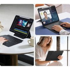 Dux Ducis DUX DUCIS etui DK zložljiv z brezžično tipkovnico za iPad Pro 13 (2024) črn