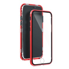 OEM MAGNETO 360 etui za SAMSUNG S21 Plus rdeč