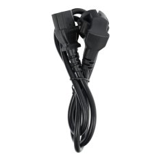 OEM Napajalni kabel za računalnik / tiskalnik / monitor 230 V, 16 A, 1 m, črn
