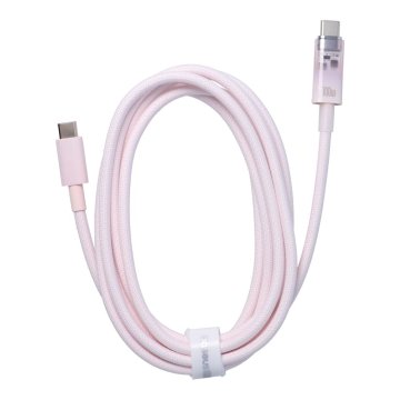 BASEUS BASEUS kabel tip C na tip C PD 6A 100W Explorer P10319703411-01 / CB000043 2 m roza