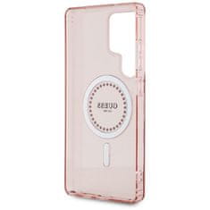 Guess GUESS etui za SAMSUNG S25 Ultra GUHMS25LPFTDTEP (Magnetic IML Rhinestones) roza