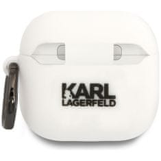 Karl Lagerfeld KARL LAGERFELD etui za APPLE AirPods 4 KLA4RUNIKH (3D SIL NFT K) bel