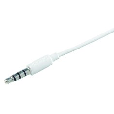 Thomson THOMSON slušalke z mikrofonom, priključek 3,5 mm, EAR3005W, bele