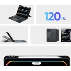Dux Ducis DUX DUCIS etui DK zložljiv z brezžično tipkovnico za iPad Pro 11 (2024) črn