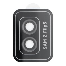 OEM Zaščitna folija PROTECTOR 9H + aplikator za SAMSUNG FLIP 5 črna