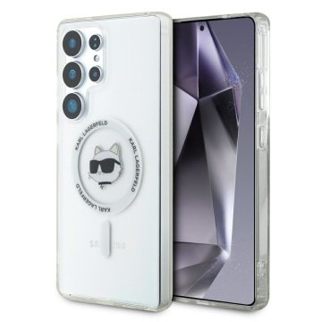 Karl Lagerfeld KARL LAGERFELD etui za SAMSUNG S25 Ultra KLHMS25LHLSCHH (Magnetic IML Metal Choupette Head) bel