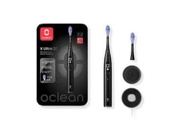 Oclean Električna zobna ščetka X Ultra 20 Črna, Sonični motor