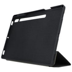 Dux Ducis DUX DUCIS DOMO zložljiva torbica s prostorom za pisalo za SAMSUNG Tab S8 Plus (X800/X806)/S7FE(T730/T736B)/S7 Plus (T970/T976B) črna