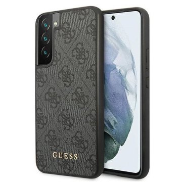 Guess GUESS etui za SAMSUNG S22 GUHCS22SG4GFGR (4G Metal Gold Logo) siva