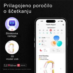 Oclean Električna zobna ščetka X Ultra 20 Set Črna, Sonični motor