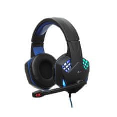 ART ART žične slušalke za igre Jack 3,5 mm / USB A z mikrofonom G11 črne